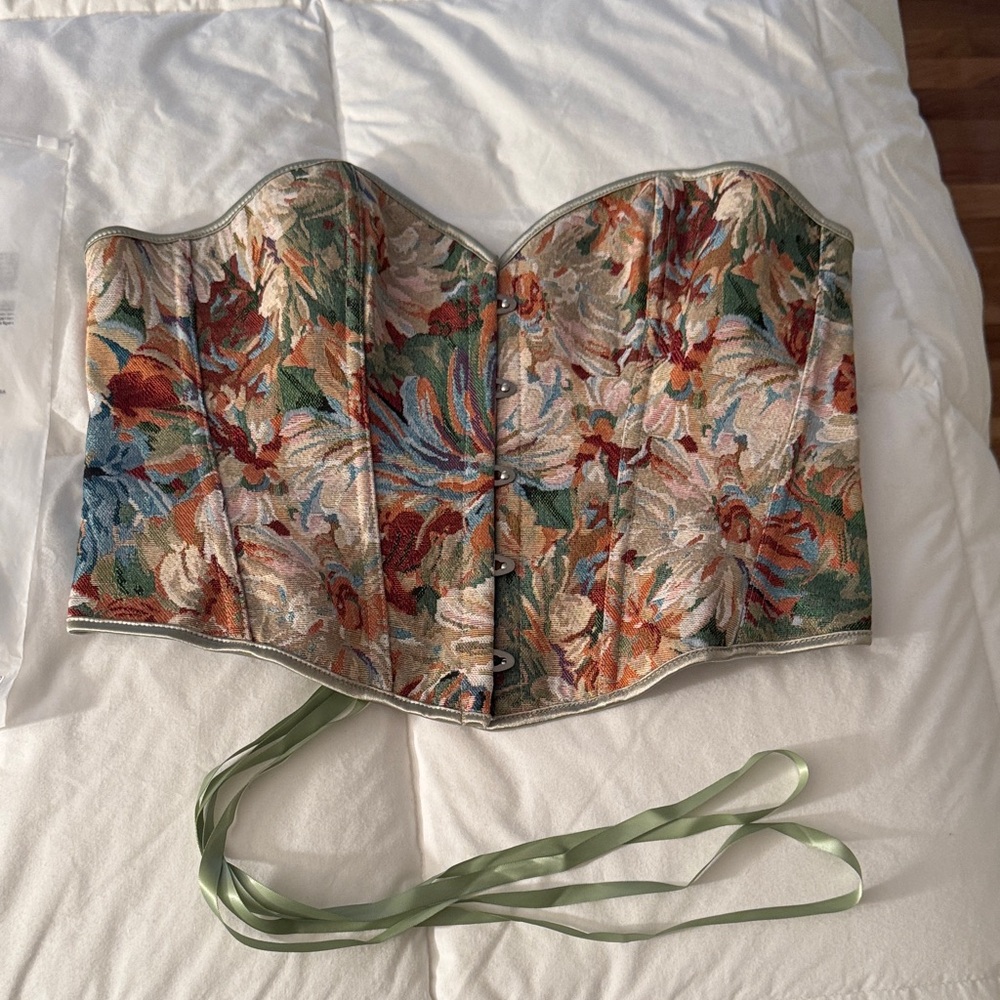 Floral Corset Top